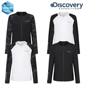 디스커버리 (DWSW68053) 2025 S S 프레시벤트 여성 에센셜 루즈핏 풀집업 래쉬가드