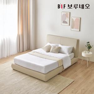 [착불] 보루네오 프리미엄 뮤첸 호텔식 가죽침대 저상형 평상형 K 킹사이즈 침대 프레임