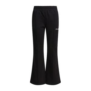 핀코 블랙 엘라스틱 웨이스트밴드 플레어 팬츠 105724 A2URZ99