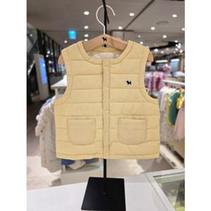 [블루독베이비] 25 FW(YE)윔라이트 경량 베스트(45A1913102) 백일 돌 선물 간절기 조카 유아 공용 조끼 (45