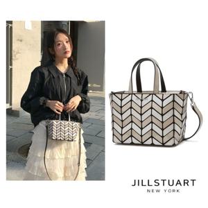 [질스튜어트] 뮤즈백 베이지 멀티 컬러 로젤라 뮤즈 크로스 겸 토트백 S JABA5F422I2