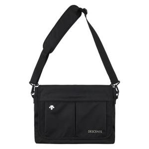 데상트 스포츠베이직 심플 메신저백 SP323UBG77BLK