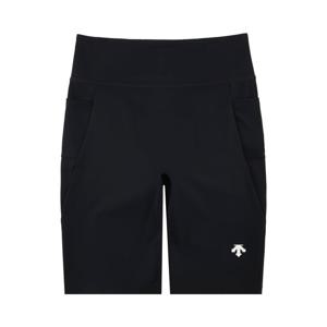 데상트 여성 4부 숏 레깅스 SP322TKL75BLK