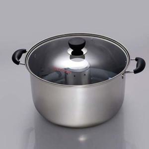 키친아트 스팀 빨래솥 열탕 소독 삶통 행주 냄비 34CM