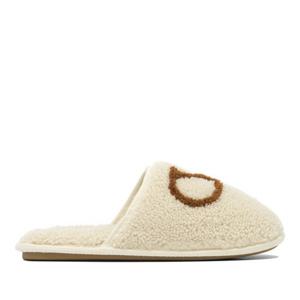 발렌티노 인조 시어링 슬립온 뮬 샌들 7Y2S0J88AWJ BKC