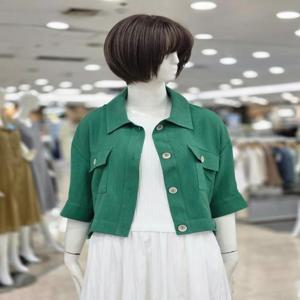 ab.f.z 세이브존09 언발란스 밴딩 숏 자켓 afnz3j04h