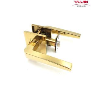 유진 660 GOLD 골드 목문 방문손잡이 욕실용 도어용품 ABS도어 방손잡이 문손잡이 잠금장치