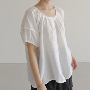 나야홍 / 빅사이즈 506 캐치미잔주름블라우스 DLYU803