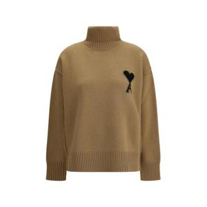 아미 스웨터 UKS839018 288 BROWN