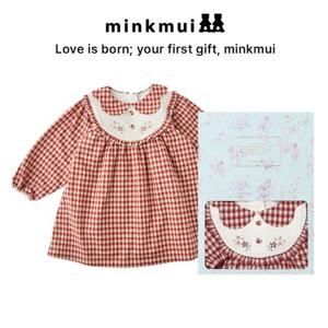 [밍크뮤]RD 노르딕체크원피스 35A1540008 35A15-400-08 출산백일돌선물