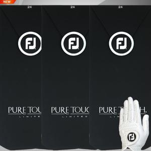 [풋조이] 퓨어터치 양피 골프장갑[왼손착용3장][남성][정품]