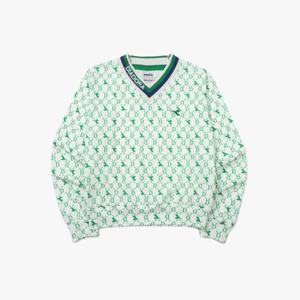 디아도라긴팔티 AQS D4222TFS47GNP 몬텔로 스테디 져지 맨투맨 우먼 GREEN