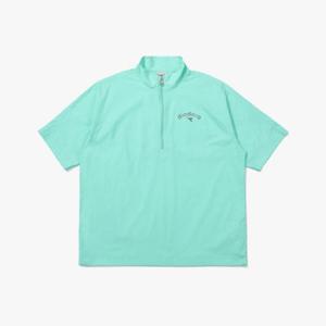 디아도라반팔티 AQS D4221LWT81MTS 컴피 우븐 반팔 아노락 MINT