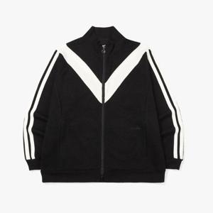 디아도라져지 AQS D4323LFT60BLK 몬텔로 니트 트랙 자켓 BLACK