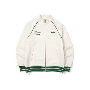 디아도라져지 AQS D4123LFT13IVL 아티산 트위드 래글런 트랙자켓 LIGHT IVORY