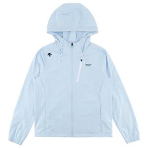 데상트 경량 후드 바람막이 SP323TWB71SBLU