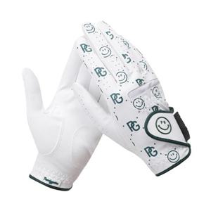 [파리게이츠]521E3GV001_WH-여성 스마일 패턴 양손 장갑-(25년가을)