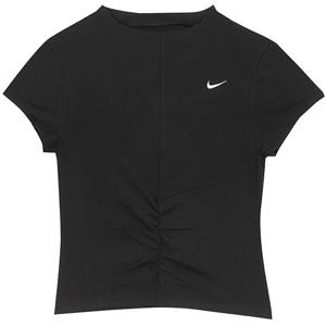 [정품] 나이키 W 칠 니트 타이트 크롭 모크넥 탑 (HV2507-010)