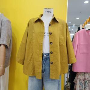 르피타 DP01 셔츠형 재킷 L252BJK851