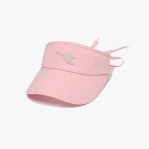 디아도라모자 AQS D4242TVS99PKS 크로스코트 테이프 바이저 PINK