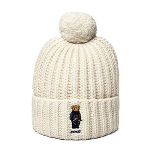 폴로 랄프로렌 모자 비니 데님 베어 폼폼 WC0522-105