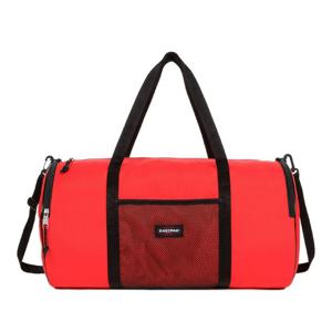 이스트팩 레드 로고 패치 라지 더플 백 EK0A5BFS2A41 RED