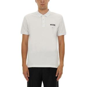 모스키노 폴로 티셔츠 16015242 1001 WHITE