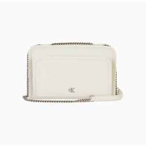 [캘빈클라인 진]여성 CKJ 유틸리티 메탈 로고 더블집 카메라백 4K0004G-YAS