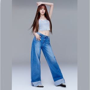 [게스(진)]여성 M톤 롤업와이드 YP2D6095