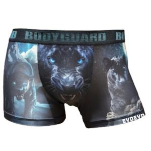 [보디가드][와일드] 다크 흑표범 그래픽 아웃밴드 남성 드로즈 BGMDAA02