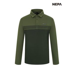 [네파]네파 남성 마운틴 코트나 스트라이프 폴로티_7J55201