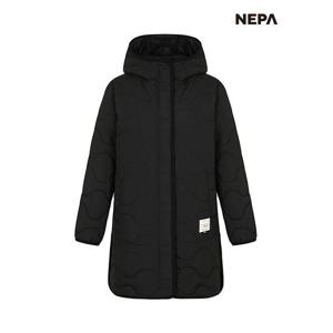 [네파]네파 여성 써모 퍼프 후디 퀼팅 롱 패딩 자켓_7J60962