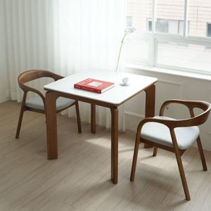 마루이 누아보 통세라믹 2인용 800 식탁세트_의자형