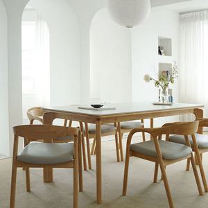 마루이 누아보 통세라믹 6인용 1800 식탁세트_의자형