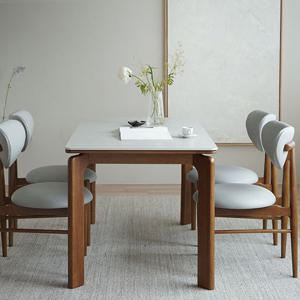 마루이 로이드 포세린 통세라믹 4인용 1400 식탁세트_의자형