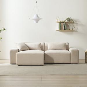 까사레브 무브 3인 소파_C타입 아쿠아텍스 생활방수 패브릭 모듈소파