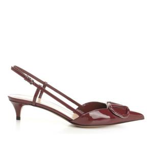 발렌티노 포인티드 토 슬링백 펌프스 7W2S0Q70TMK AFD
