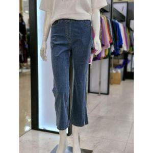 화이트호스 세이브존05 청 세미 나팔 바지 A252702