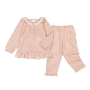 [오르시떼]여아동 C229 스너그체크 긴소매 상하 OR23WGGAC229