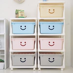 모던 해피프레임 패키지 4단 장난감 수납 정리함