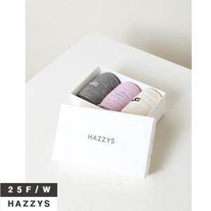 헤지스여성 HSSS5D803 짜임 면혼방 중목양말3종세트