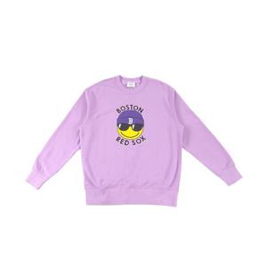 MLB 공용 스마일 오버핏 맨투맨 3AMTN0424-43LDL