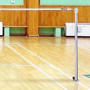 스카로 배드민턴 지주대 스텐 1조 1550mm 배드민턴지주대 배드민턴지지대 배드민턴기둥 배드민턴지주기둥 배드민턴네트지주 배트민턴네트기둥