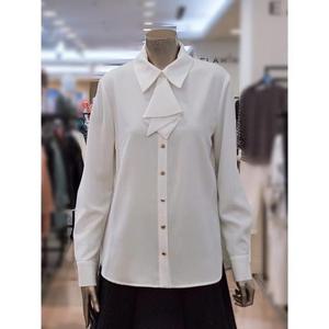 미니멈 세이브존03 미니멈 카라넥 타이 블라우스 AMYCGWB7100GA