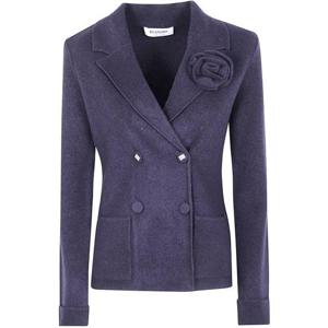 블루걸 수트 자켓 RF5058MA07R C3867 DEEP NIGHT WITH BROOCH