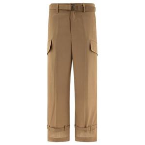 사카이 스트레이트 팬츠 2403423M651 BEIGE