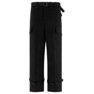 사카이 스트레이트 팬츠 2403429M001 BLACK