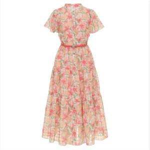 [미니멈]플라워 루즈 플레어 원피스 MZCGWO7960