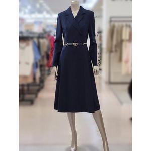 미니멈 세이브존03 미니멈 카라넥 플레어 원피스 AGMXCAWO8130A