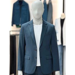 [바쏘옴므]그린_보카시 스판 슬림핏 셋업 자켓 WSY1JF39A_SC